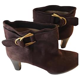 Avril Gau Wildleder- und Lederstiefel