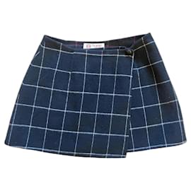 Falda Loewe de lana negra