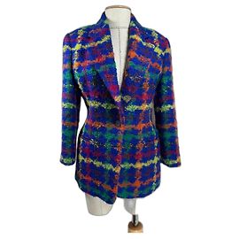 Missoni Blazer Bunt Mohair und Wolle