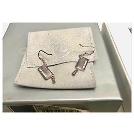 Pendientes Chanel plata edición limitada