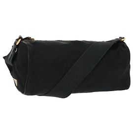 PRADA Borsa a tracolla Nylon Nero Auth ar10096