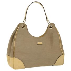 GUCCI Borsa a tracolla Guccissima in tela GG Nero 257268 Auth ti1188