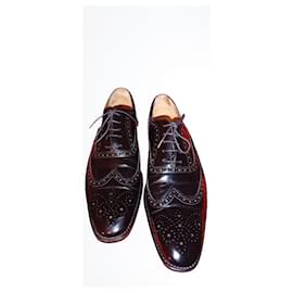 Derbies à Bout Fleuri Cuir Noir - Paul Smith