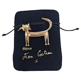 Autre Marque Spilla Le Chat di Jean Cocteau - Gioiello timbrato con custodia originale - Nuova