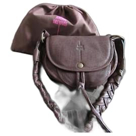 Borsa a mano Jerome Dreyfuss Momo in pelle marrone scuro