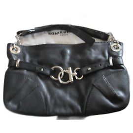 Borsa a mano Sonia Rykiel Marta in pelle nera