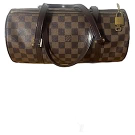 Louis Vuitton Papillon Monogram Leather Handbag