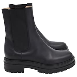 Stivaletti Chelsea Chester Gianvito Rossi in pelle Nera