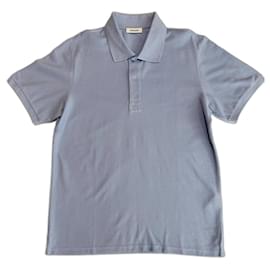 Polo T-shirt Sandro Blu in Cotone