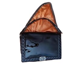 Chanel Boy Large Handtasche Schwarz Kette