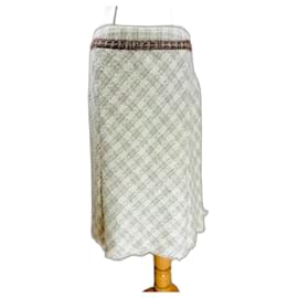 Falda de tweed Max Mara