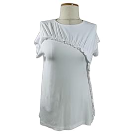 Top Ivan Grundahl Bianco in Viscosa - Autre Marque