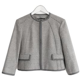 Giacca squadrata Burberry Broxam in lana e cashmere