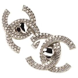 CHANEL icônicos brincos Turn-Lock - Chanel