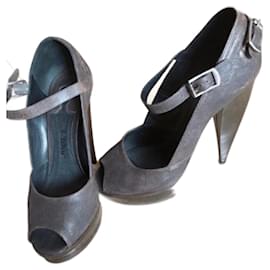 Sandali Chloé T in pelle marrone scuro 36.5