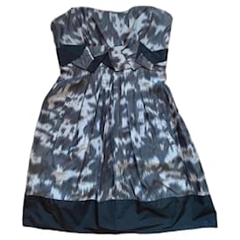 Abito Bustier in Seta Preppy Max Azria - Bcbg Max Azria