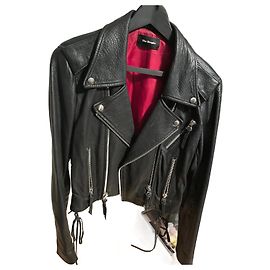The Kooples Biker-Lammfell in ausgezeichnetem Zustand