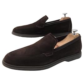 NUOVE SCARPE BERLUTI LATITUDE SCRITTO S5014 9 43 SCARPE SCAMOSCIATE