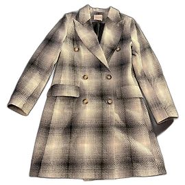 Autre Marque Cappotto Dixie in lana con motivo tartan a quadri