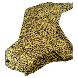 Louis Vuitton Silk Scarf Black