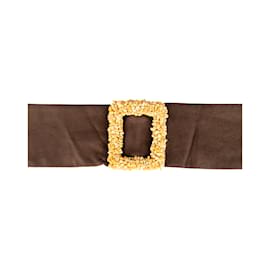 Cintura Collezione Privée In Pelle Scamosciata - Autre Marque