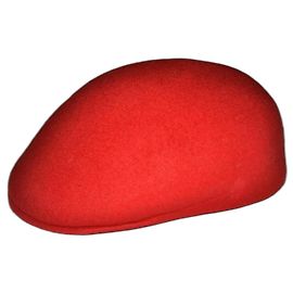 Marina Yachting Baskenmütze aus Wolle Rot