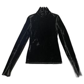 Jersey de terciopelo Filles à Papa negro