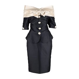 Conjunto de top y falda de Christian Lacroix