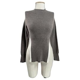Autre Marque Just Cashmere Pullover Rundhals Ausschnitt Mehrfarbig Kaschmir