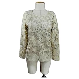 Karen B Y Simonsen Karen By Simonsen Spitzentop Gold