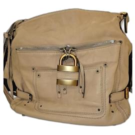 Borsa Chloé in pelle beige