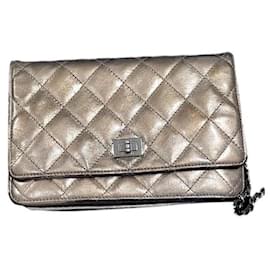Chanel PORTAFOGLIO SU CATENA BRONZO