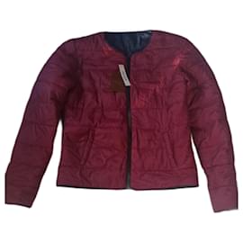 Torrente Reversible Down Jacket Blue Dark Red