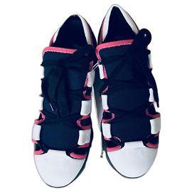 Sneakers Cutout Marni Rosa Bianco Blu