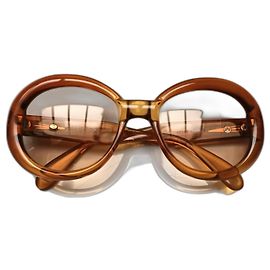 Autre Marque Occhiali da sole SK Fashion 301 Acetato Caramello