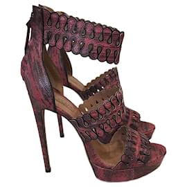 Alaïa Sandali ALAIA T.EU 39 Pelli esotiche