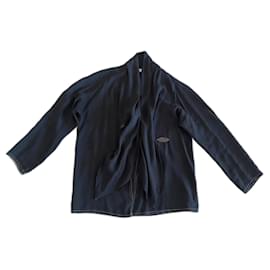 Chaqueta negra Barbara Bui peina joya Lino-viscosa T. S/M