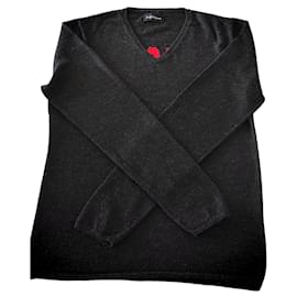 Zadig & Voltaire Gardigan Edition Péage V-Ausschnitt Wollpullover schwarz