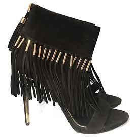 RACHEL ZOE Sandali T.EU 40.5 Camoscio