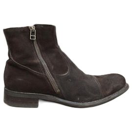 Paraboot Boots Nubuck Dark Brown 40