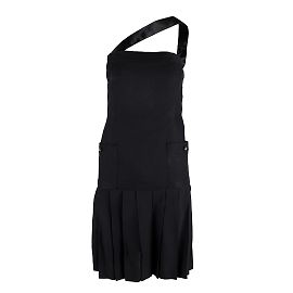 Chanel-Plisseekleid mit Träger