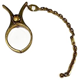 Hermès Glove Clip Gold Metal