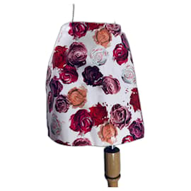 Gonna Msgm Multicolore Cotone Poliestere Taglia 42