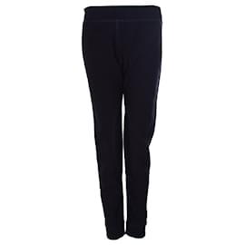 LANVIN, Pantalón deportivo en color negro. - Lanvin