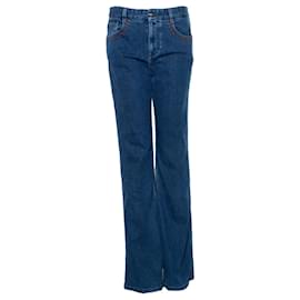 Chloé Jeans in cotone blu
