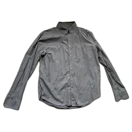 Camicia Louis Vuitton in cotone grigia XL