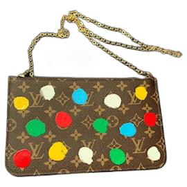 Pochette Louis Vuitton Kusama in tela multicolore