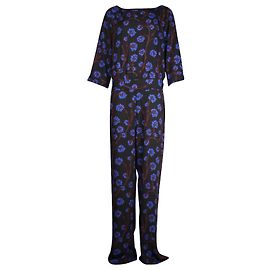 Tuta floreale Diane Von Furstenberg in poliestere multicolor