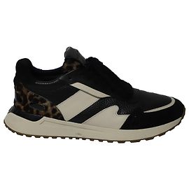 Sneakers Michael Kors con dettagli leopardati in pelle multicolore
