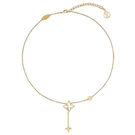 Collana Louis Vuitton Flowergram Oro Metallo